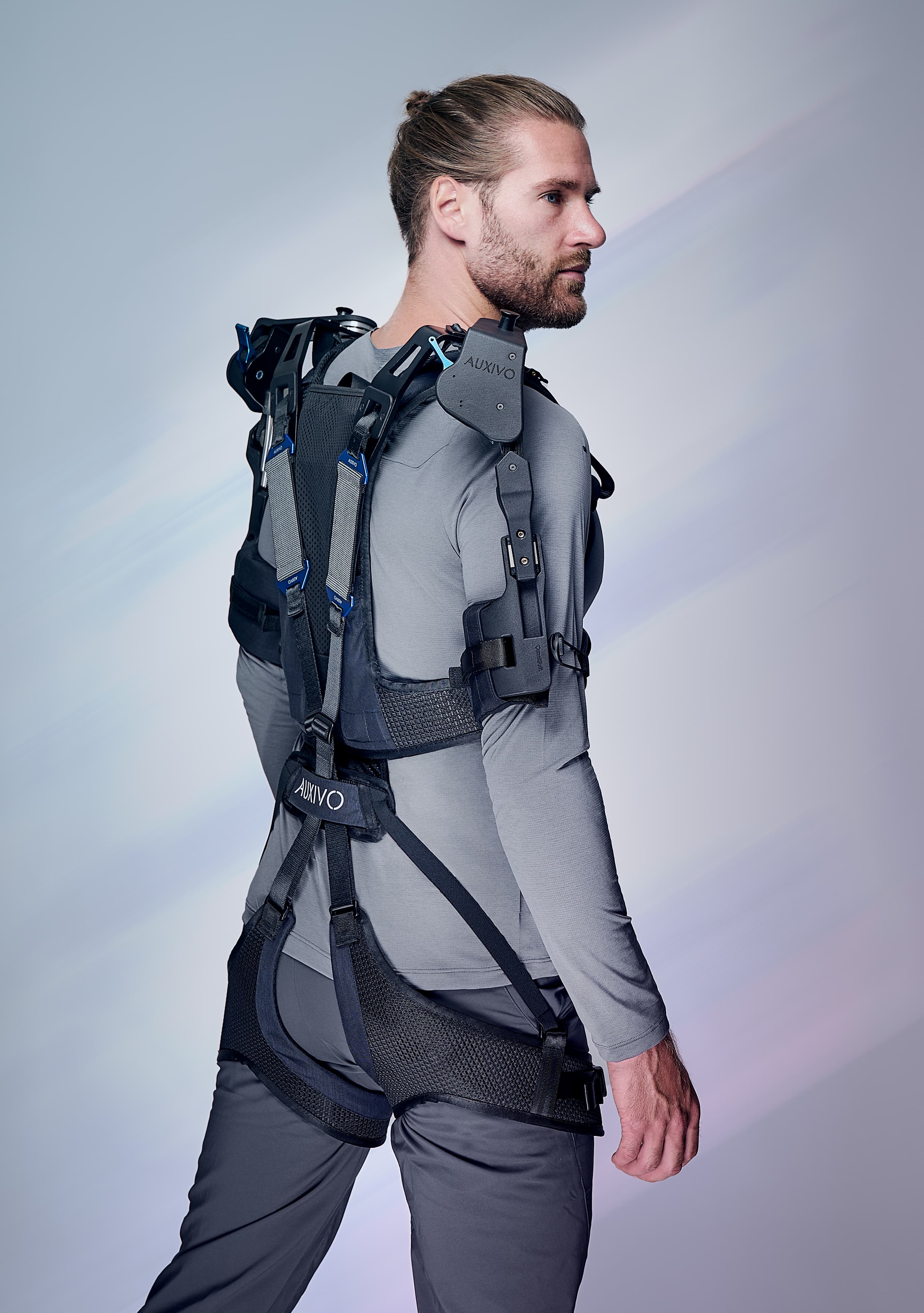 Exo Jacket Commercial Multi-Task Exoskeleton: Auxivo Omni Suit