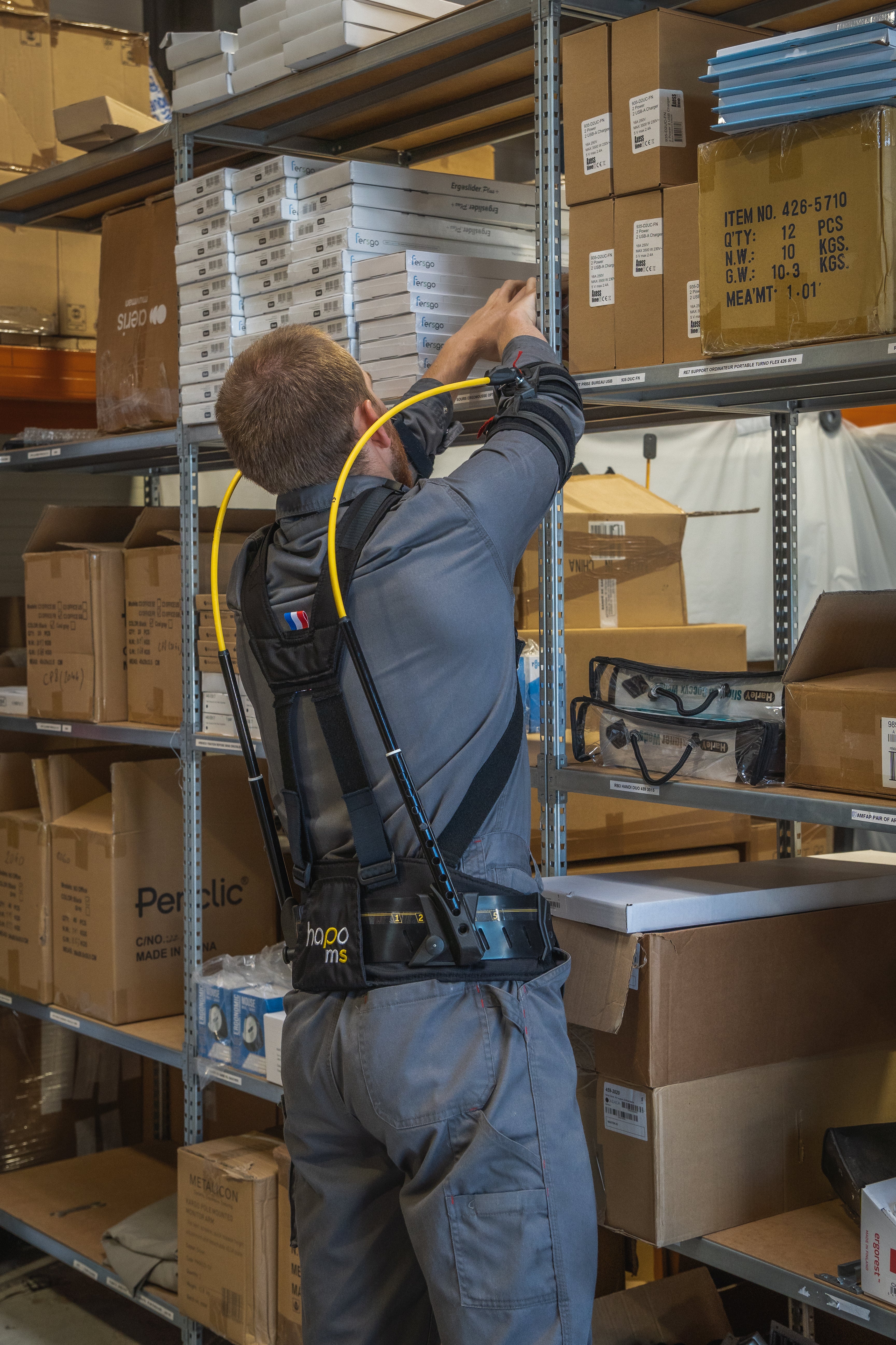 HAPO FRONT: Passive Shoulder & Arm Exoskeleton-thumbnail