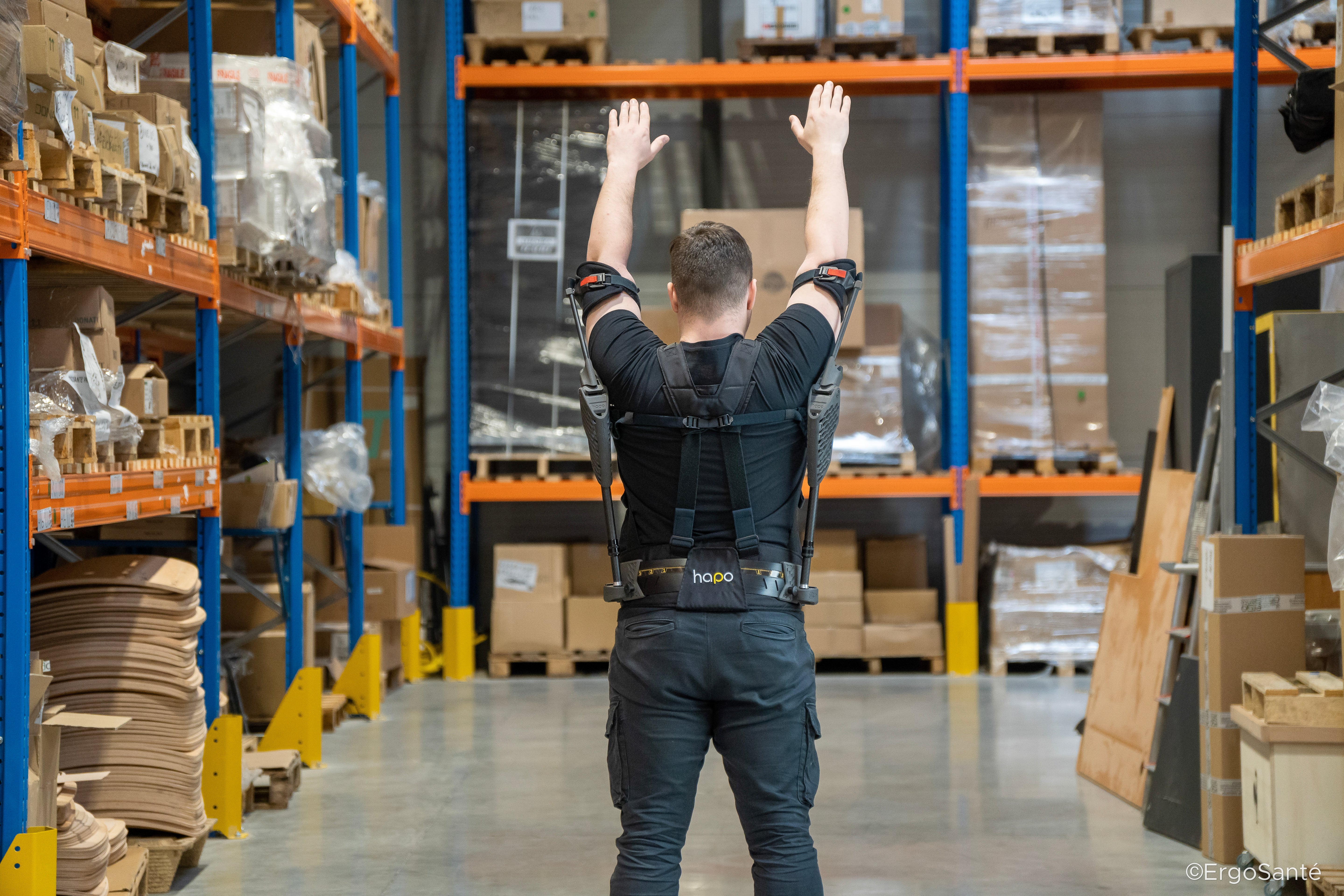 HAPO UP: Passive Shoulder & Arm Exoskeleton for Overhead Work-thumbnail