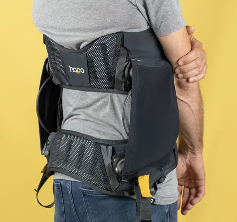 Hapo BR: A Passive Back Exoskeleton Designed to Decompress the Spine-thumbnail